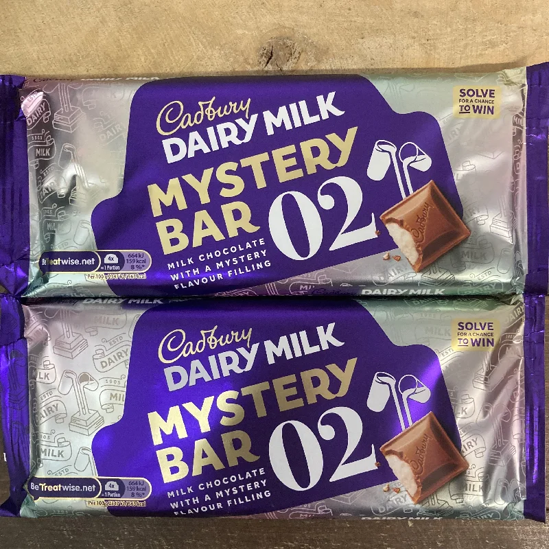 - Teething and chewing toys for puppies3x Cadbury Dairy Milk Mystery Chocolate Bar No.02 (Blue Raspberry Slushie) (3x170g)