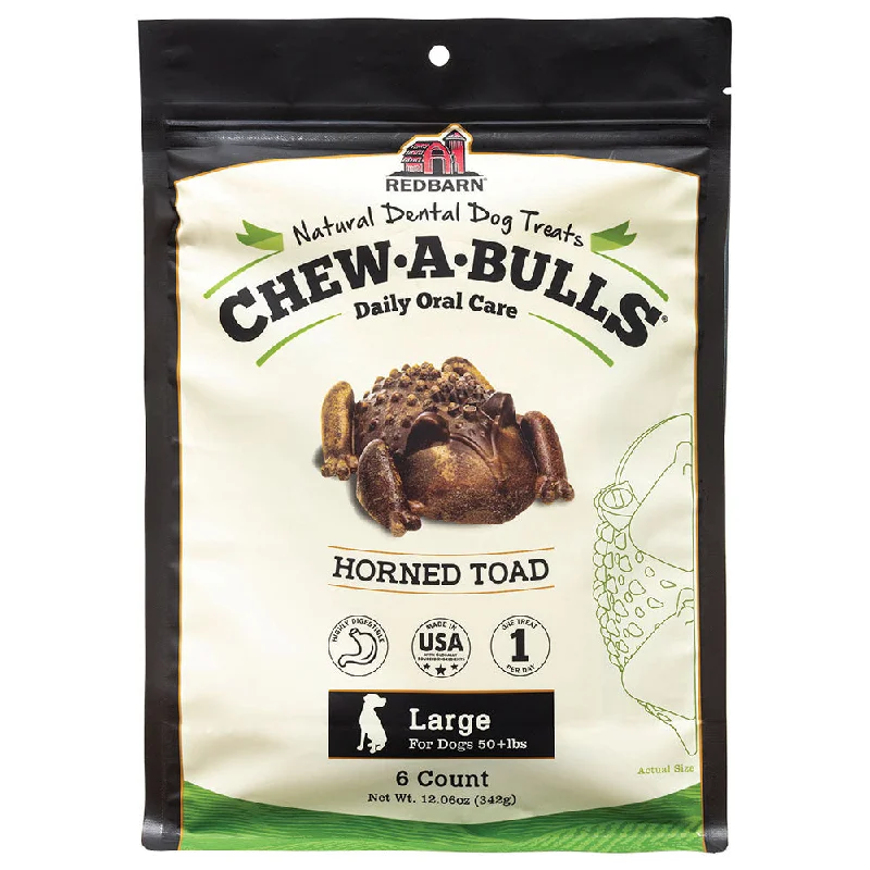 - Dog food recommendations for multi-dog householdsRedBarn Chew-A-Bulls Toad Large 6pk