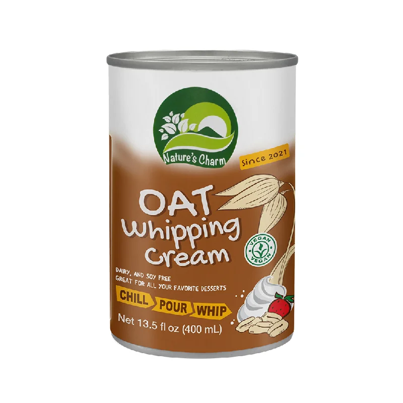 - Pet stroller can be taken on the planeNature's Charm Oat Milk Whipping Cream - 400ml