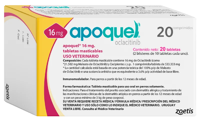 - Remote interactive pet feederApoquel 16 Mg (20 Tabletas)