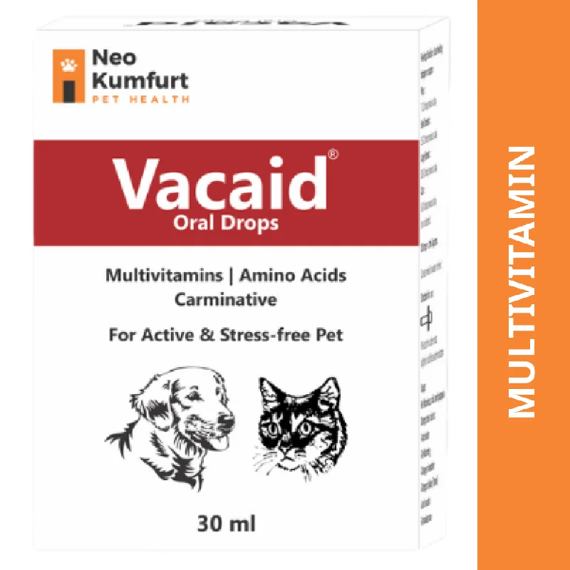 - Degradable pet feces bagNeo Kumfurt Vacaid Oral Drops for Dogs and Cats (30ml)