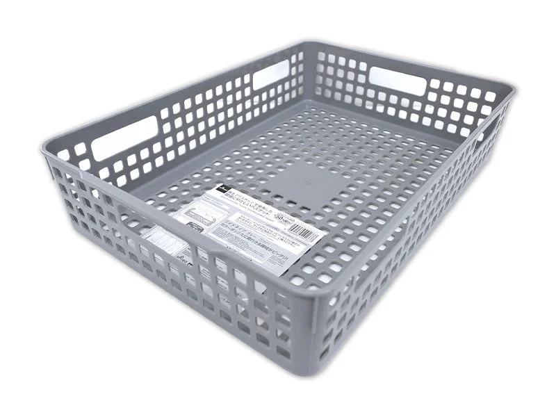 Pet ProductsRecycled plastic pittari basket (Gray Wide type)
