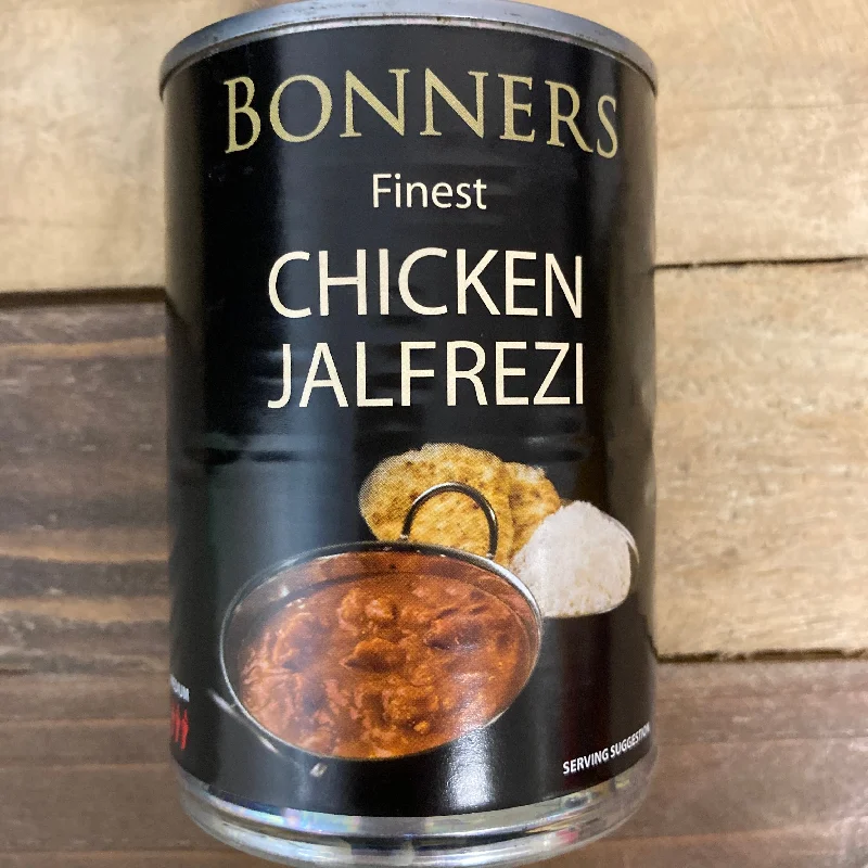 - Pet stroller can be taken on the planeBonners Finest Chicken Jalfrezi 392g
