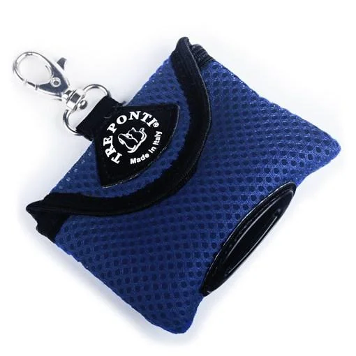 - Dog anti-slip matTre Ponti Sky Blue Mesh Poo Bag Dispenser
