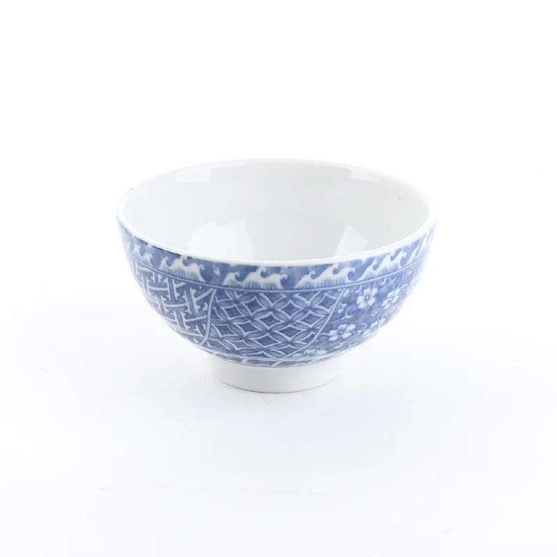 - Remote interactive pet feederRound Floral Ceramic Rice Bowl