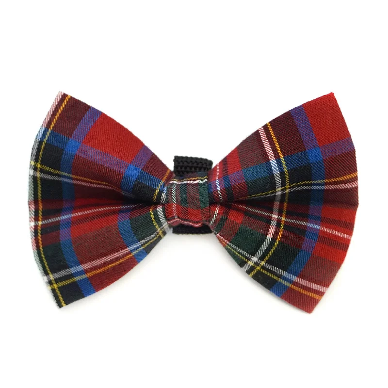 - Automatic induction pet water dispenserRed Tartan Dog Bow Tie