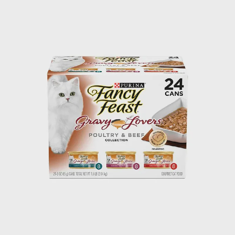    - Purina Pro Plan cat food palatability  Fancy Feast Gravy Lovers 24x 85g
