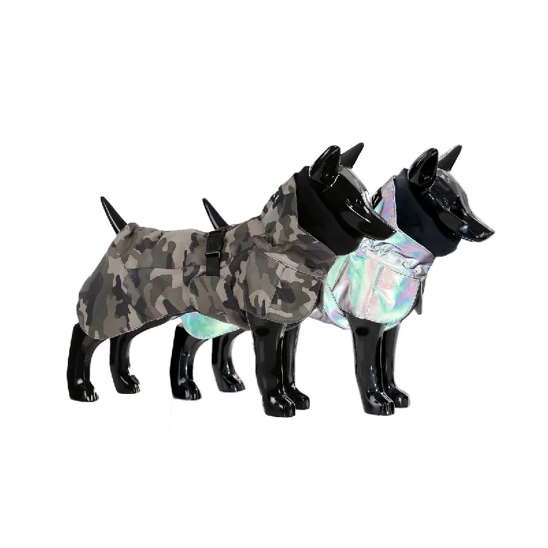 Non-toxic pet clothesRecovery Dog Raincoat Camo