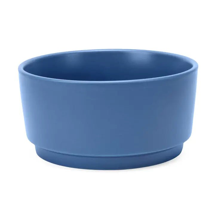 Pet custom clothesCasa Pet Bowl in Deep Navy