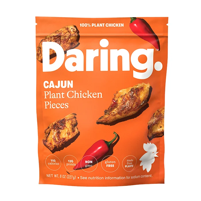 - Air box TSA certified check-inDaring Cajun Plant-Based Chicken Pieces - 227g