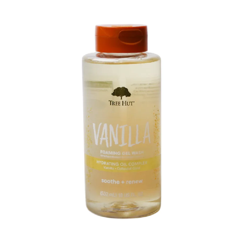 - Cat hair ball removal and hair removal creamTREE HUT VANILLA FOAMING GEL WASH 532ML