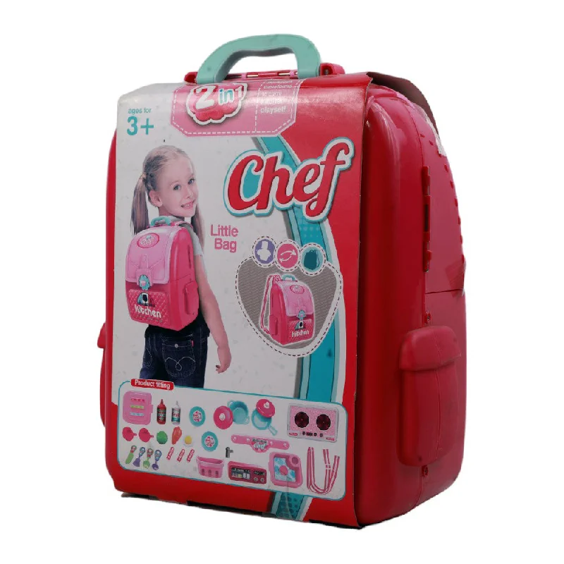 - Automatic temperature adjustment cat bedBYT8166 LITTLE CHEF KITCHEN IN BAG 2IN1 D