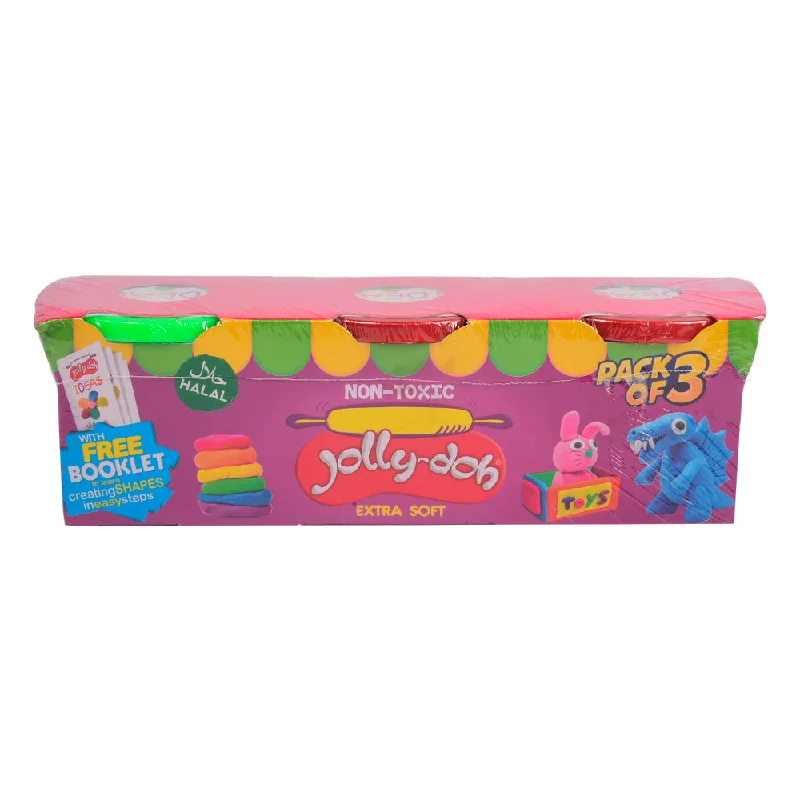 - Organic cotton dog bibs2046 JOLLY DOH PLAY DOUGH 3PC PACK A.M