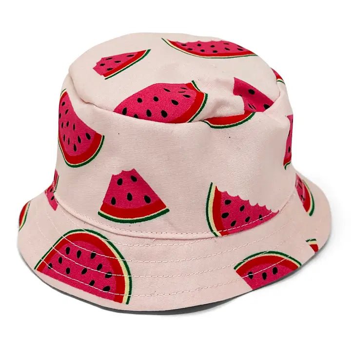 Pet cartoon pattern clothesBucket Hat Watermelon