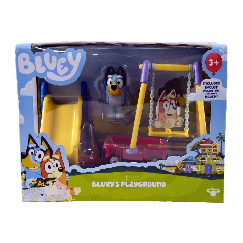 - Natural latex pet mattress13016 BLUEYS PLAYGROUND FIGURE SWING & SLIDE D