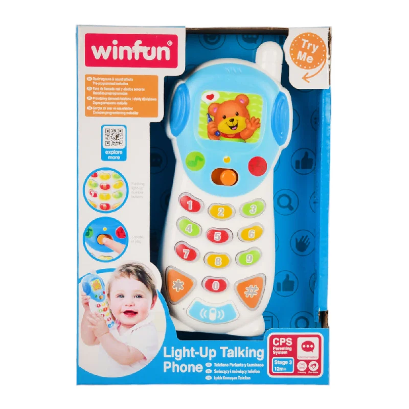 - Automatic temperature adjustment cat bed0619 WINFUN LIGHT UP TALKING PHONE