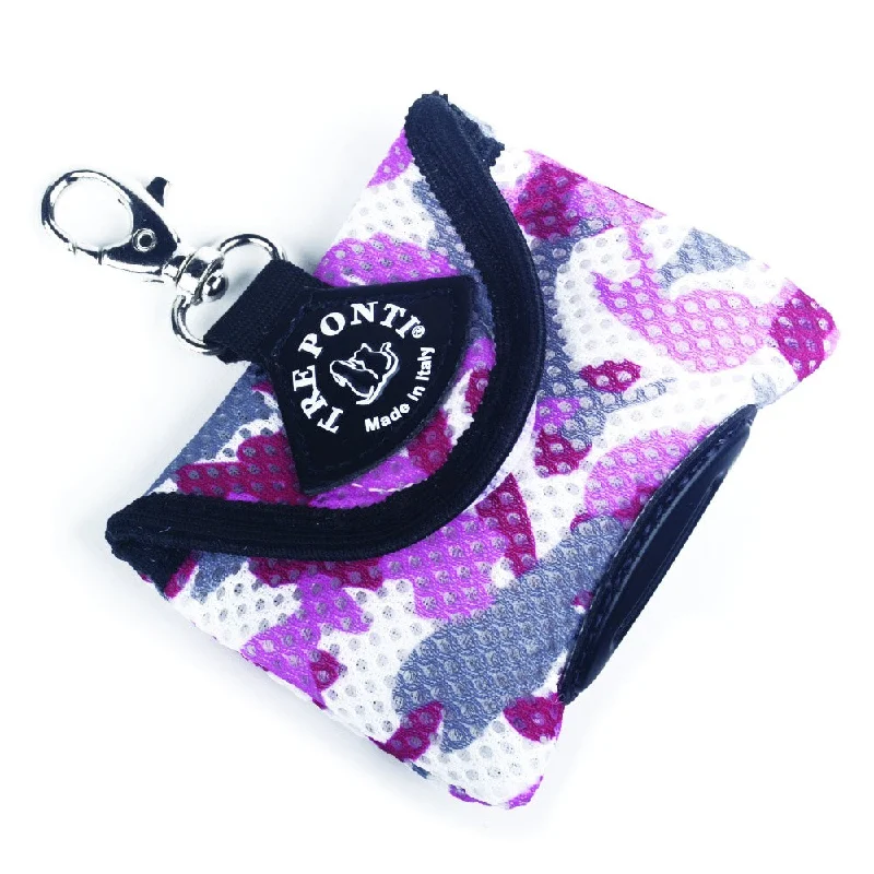 - Air box TSA certified check-inTre Ponti Pink Camo Mesh Poo Bag Dispenser