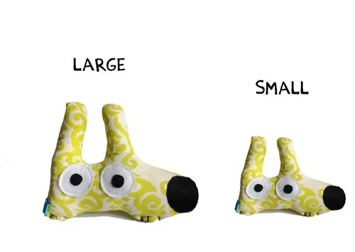 - Brand XX dog toy reviewsSqueaky Dog Toy | Cool Yellow Green Pattern