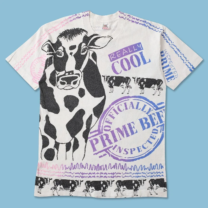 -Splash-proof food bowl AND Anti-choking slow food bowlVintage Prime Beef T-Shirt Large -Splash-proof food bowl AND Anti-choking slow food bowlVintage Prime Beef T-Shirt Large