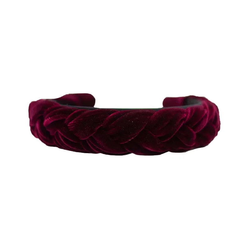 - Cat nail clippers with LED lightsFemme Faire Braided Velvet Headband - Merlot