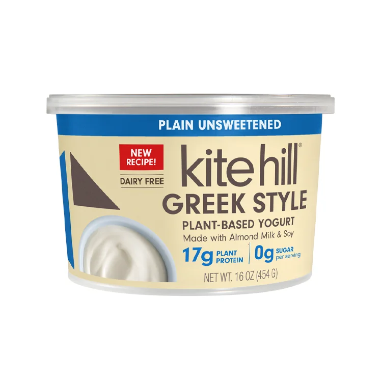 ---Kite Hill Unsweetened Plain Greek Yogurt - 454g