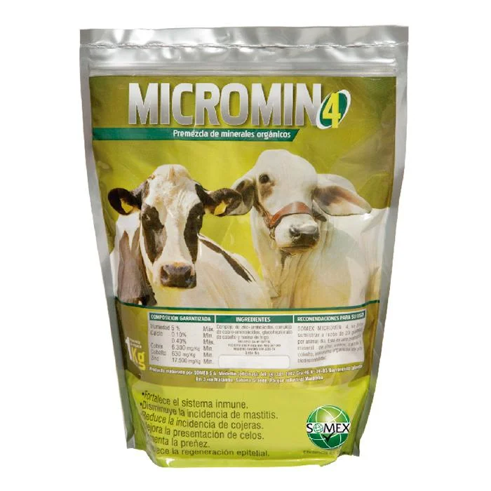 - Automatic temperature adjustment cat bedMicromin 4 Bovinos x 1 Kg
