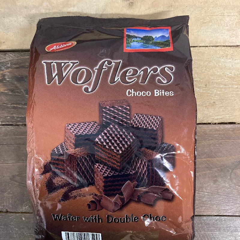 - Parrot climbing and standing wooden frame2x Aldiva Woflers Double Chocolate Wafer Bites (2x250g)