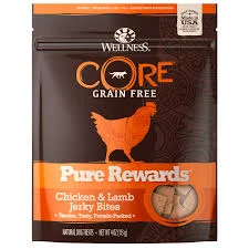 - Dog food helps the digestive systemwellness CORE Pure Rewards Chicken & Lamb Jerky Bites - Dog food helps the digestive systemwellness CORE Pure Rewards Chicken & Lamb Jerky Bites
