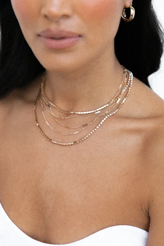 - Elderly dog ​​joint care mattressVenia Multi Layered Necklace - Gold
