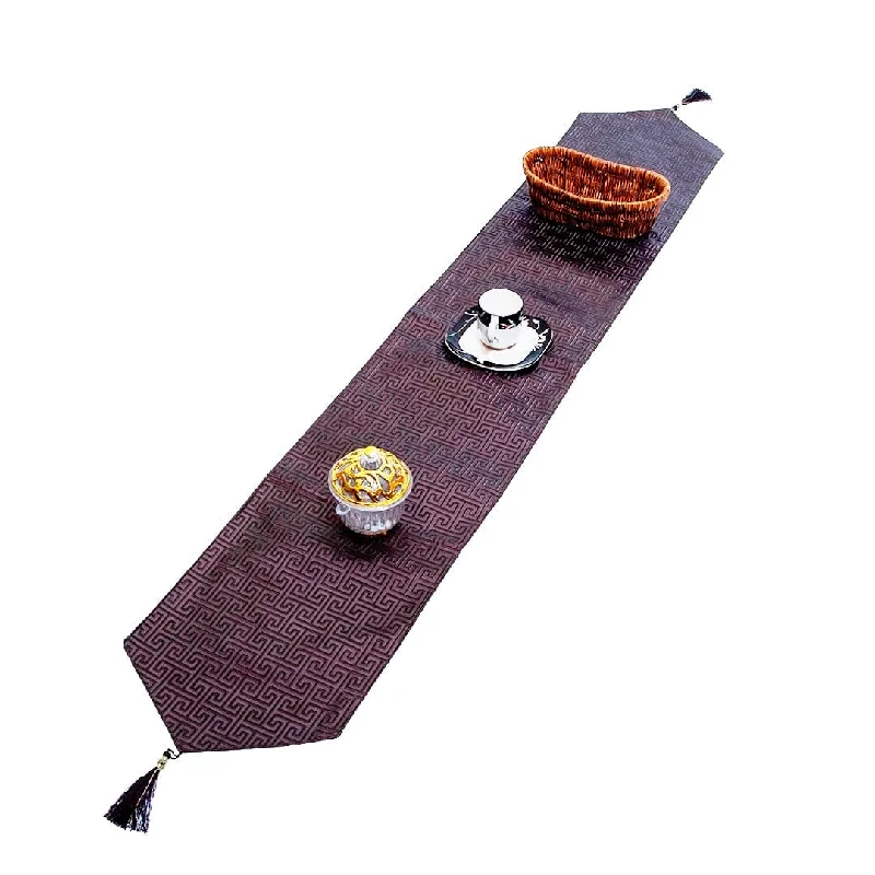 - Rabbit grass rack to prevent waste food boxORIENTAL LEATHER TABLE RUNN PC