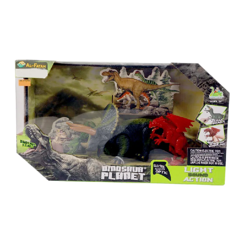 - Organic cotton dog bibsRS004-4 DINOSAUR PLANET SET B/O IR