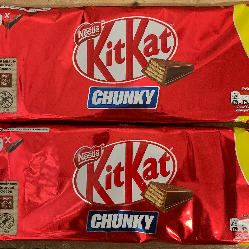 - Remote interactive pet feeder18x KitKat Chunky Milk Chocolate Bars (2 Packs of 9x32g) - Remote interactive pet feeder18x KitKat Chunky Milk Chocolate Bars (2 Packs of 9x32g)