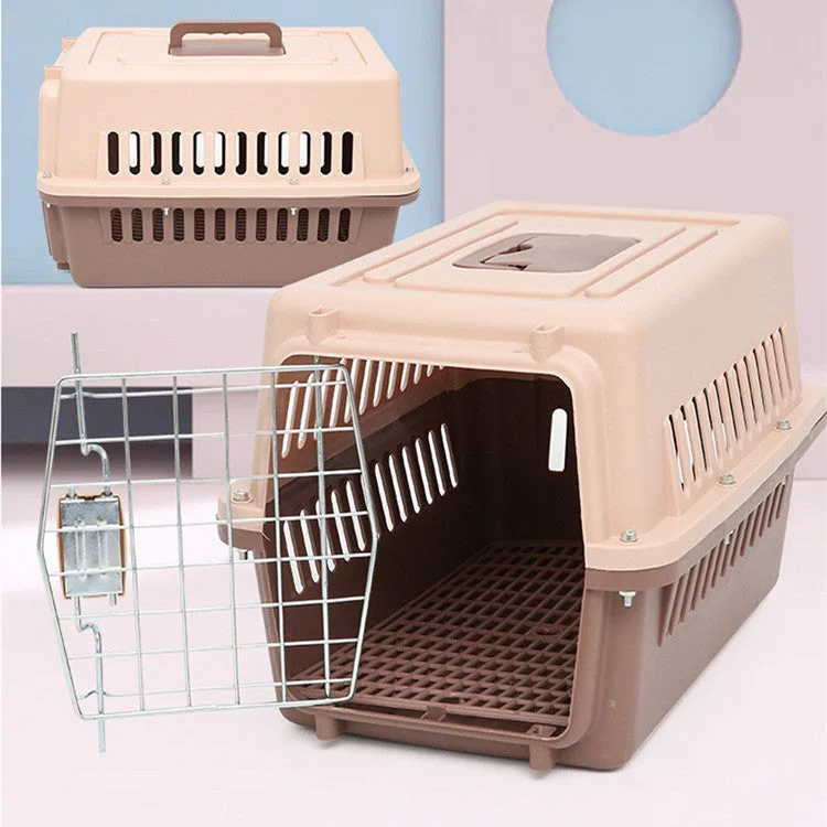- Remote interactive pet feederGo Out Portable Cat Cage Large Aviation Portable