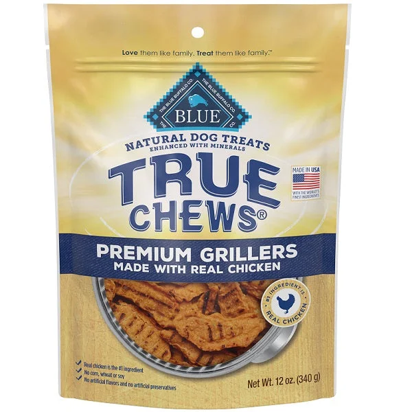- High protein dog foodBlue TrueChew Grilled Chicken 340g