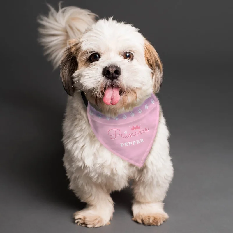 - Deodorizing cat litter tofu litterPersonalised Pink Princess Dog Bandana