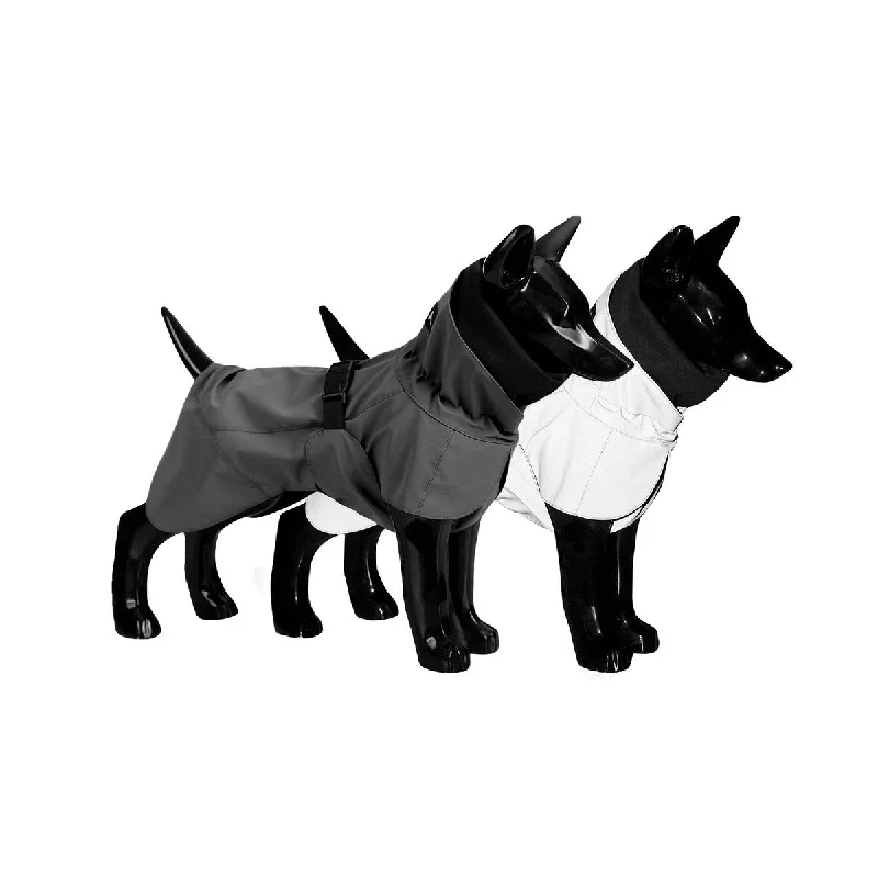 Classification by pet type:Visibility Dog Raincoat Black