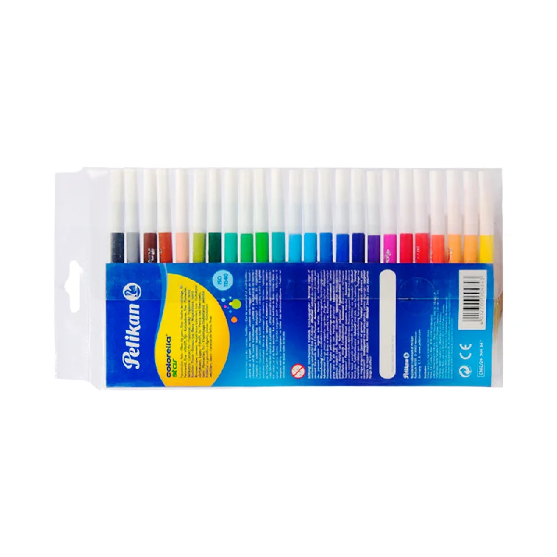 - Organic cotton dog bibsC302/24 PELIKAN COLORELLA STAR MARKER 24PC SET A.M