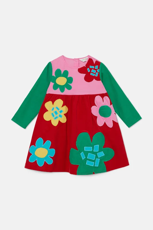 - Organic cotton dog bibsFloral Patch Kids Dress