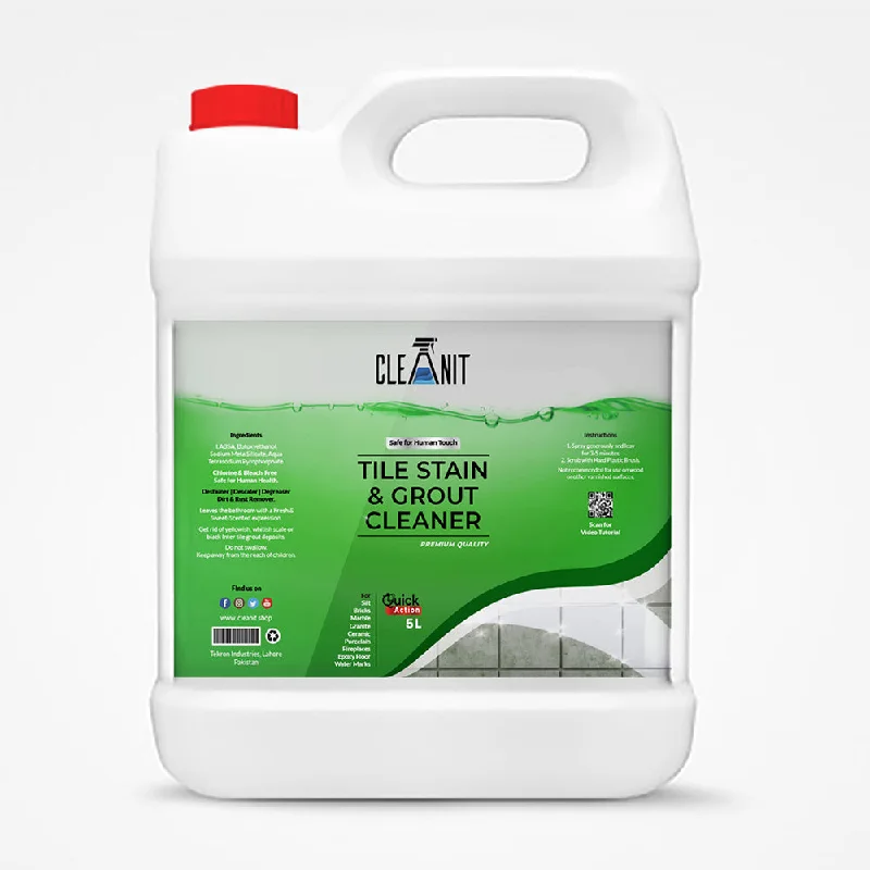 - Pet tear stain cleaning wipesCLEAN IT TILE STAIN & GROUT CLEANER 5LTR