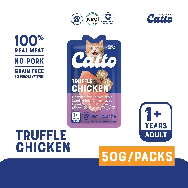  . **Functional Cat Food**  Truffle Chicken Adult Cat Wet Food