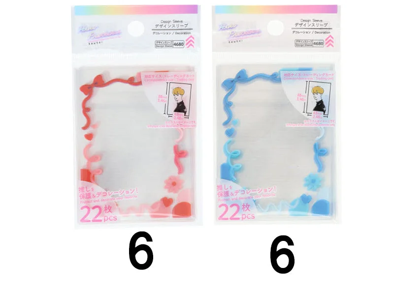 Pet ProductsDesign Sleeve - B - Decoration - Red - Blue - 22pcs -