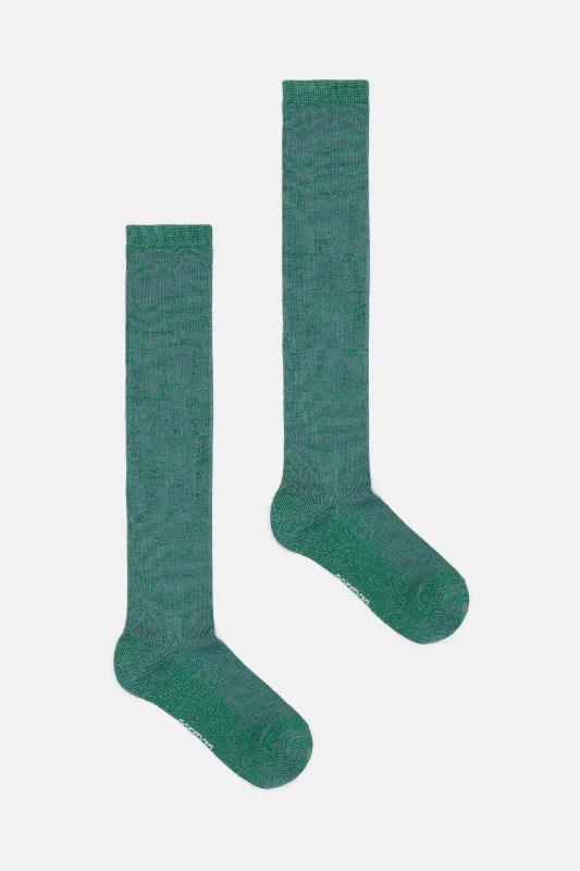 - Rabbit grass rack to prevent waste food boxKnee Hight Sparkle Lurex Green