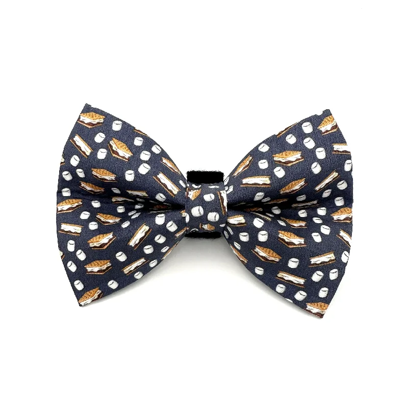 - Hamster silent running wheel to prevent chewingS'mores Dog Bow Tie