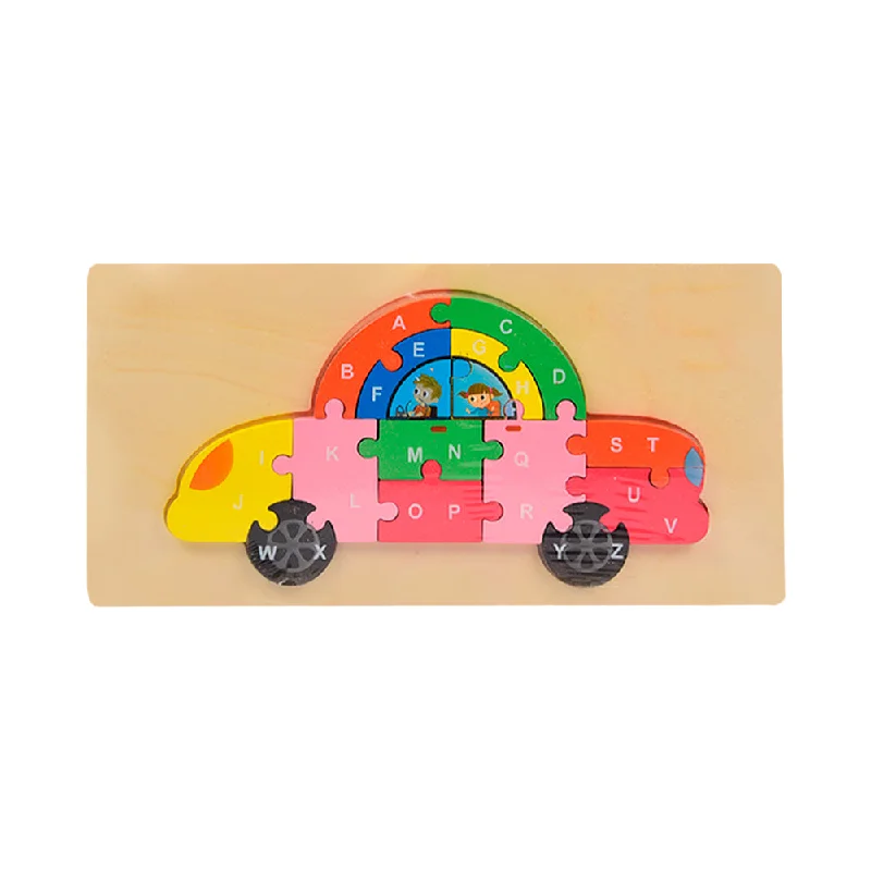  -Anti-scratch scratching board AND cat bed in oneWOODEN PUZZLE BOARD ABC CAR Z.B