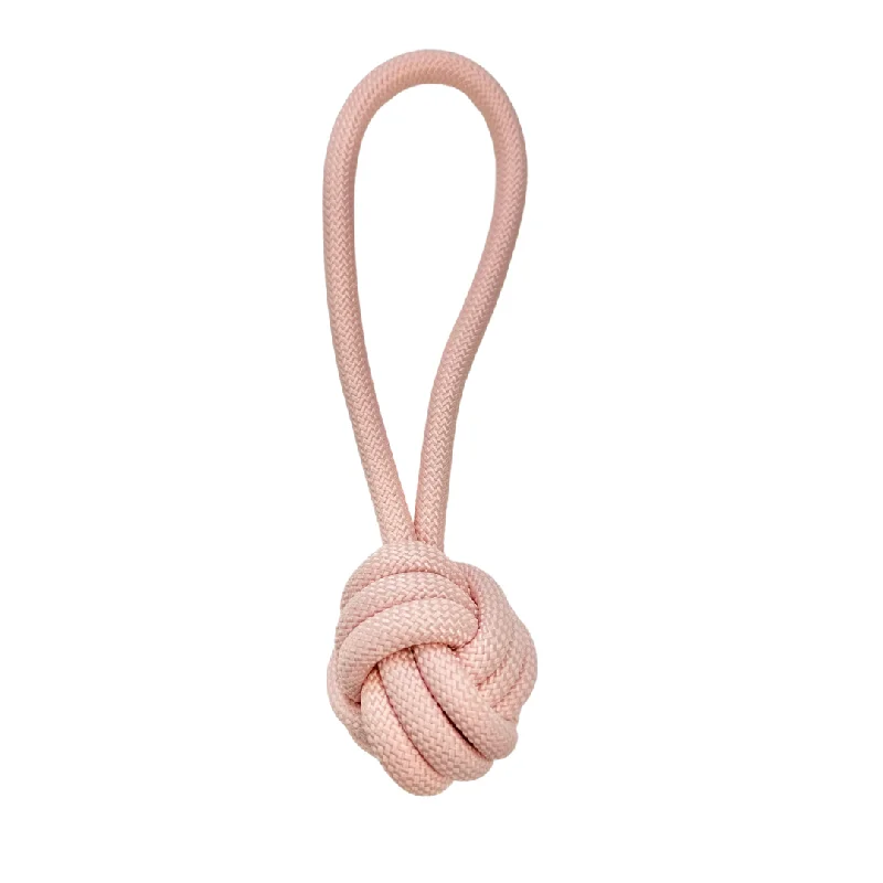 - Pet educational toy recommendationsRope Dog Toy - Blush Pink