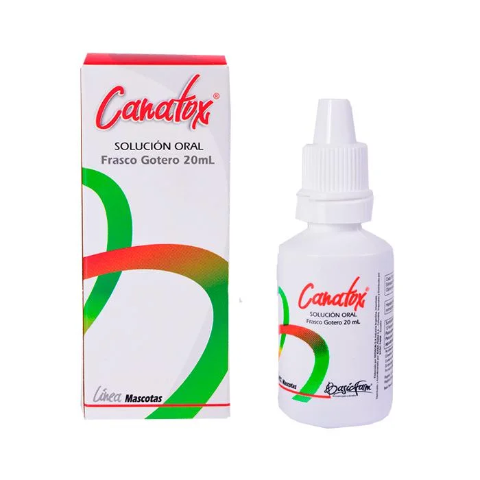 - Cat hair ball removal and hair removal creamCanatox Solución Oral x 20 Ml