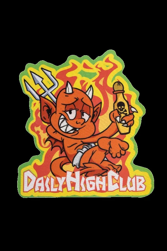 - Foldable and portable cat bagDaily High Club Devil Glass Mat
