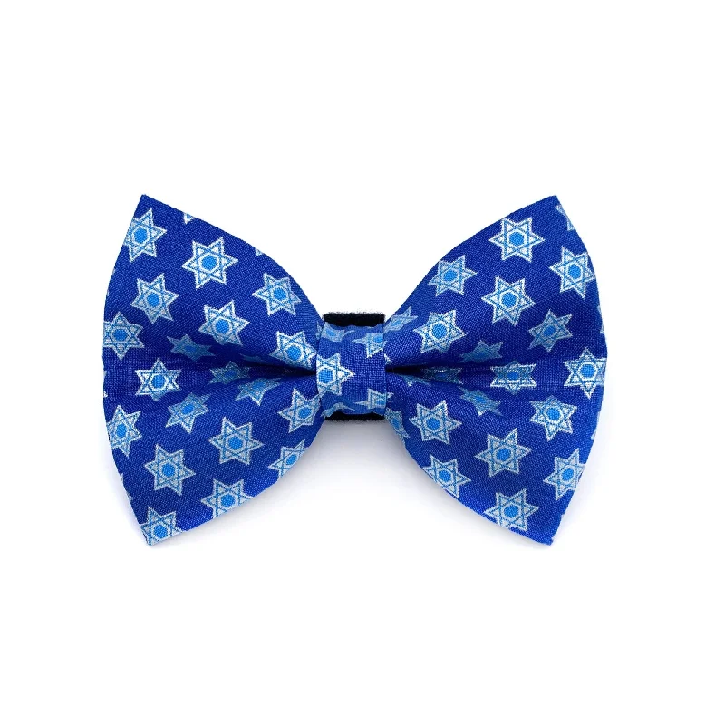 - Pet electric nail grinder silent modelHanukkah Blue Dog Bow Tie