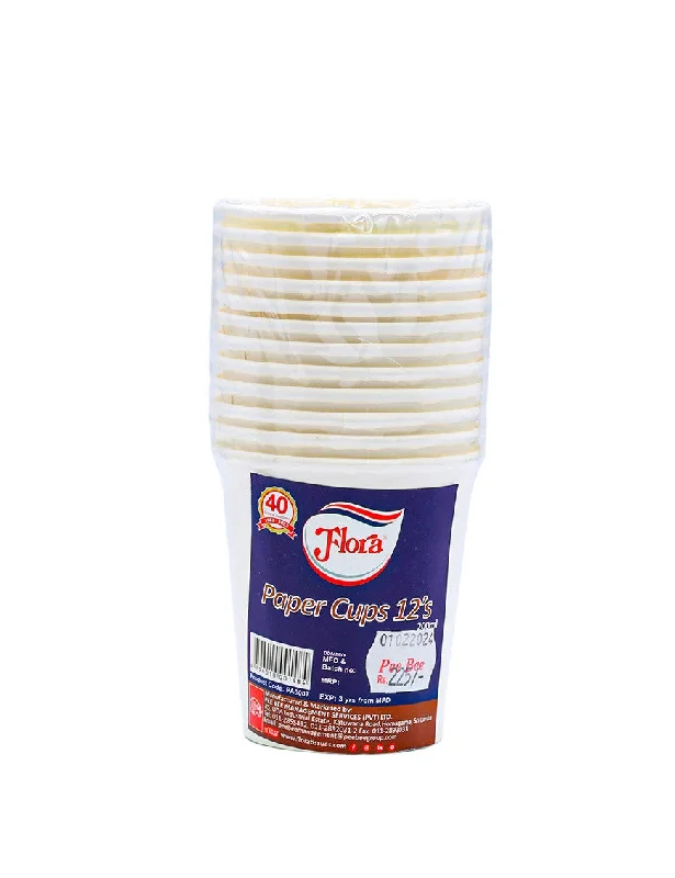 - Rabbit grass rack to prevent waste food boxFLORA Paper Cups 12's