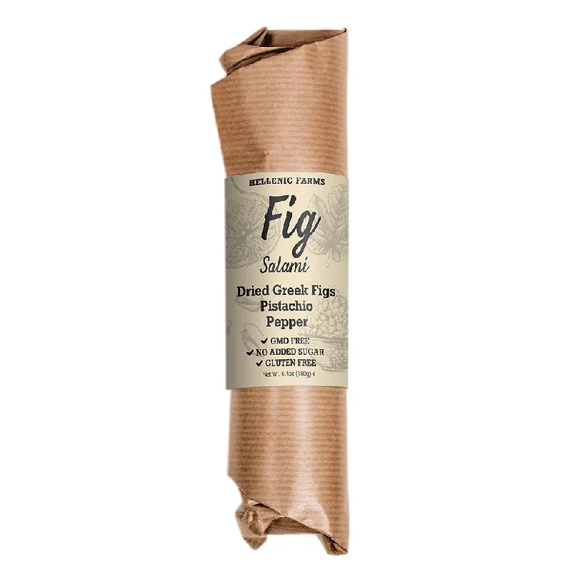 ---Hellenic Farms Pistachio and Pepper Fig Salami - 180g